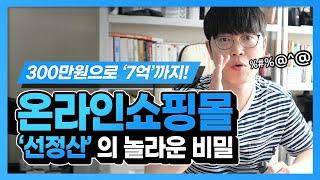 온라인쇼핑몰 선정산의 놀라운 수학적 비밀 (ps-300만원으로 7억까지)