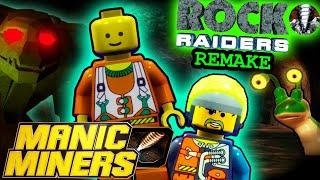 Manic Miners: A LEGO Rock Raiders remake  - Launch Trailer