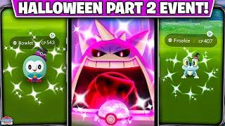 Gigantamax Gengar Debuts in Pokémon GO Halloween Part 2: Double Candy & Costume Pokémon