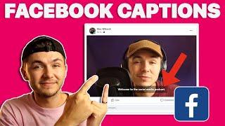 How to Add Captions to a Facebook Video