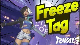 Superhero FREEZE TAG In Marvel Rivals