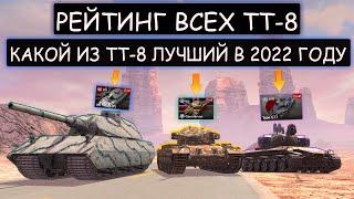 РЕЙТИНГ ВСЕХ ТТ-8! Какой из ТТ-8 САМЫЙ ИМБОВЫЙ ПО СЕРВЕРУ В WOT BLITZ