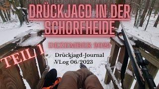 Drückjagd in der Schorfheide (Brandenburg) Tag 1 von 3 (Drückjagd-Journal / Vlog, Folge 06/23)