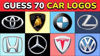 Guess the Car Brand Logo in 3 seconds  70 Levels  - Easy, Medium, Hard, Pro