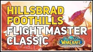 Tarren Mill Hillsbrad Foothills Flight Master WoW Classic