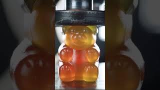 Gummy Bear vs. Hydraulic Press: EPIC ASMR SQUISH!