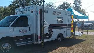 A look at a Coms Hambulance at the Windsor Maine ham fest with N1REX