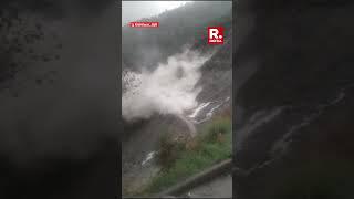 Massive Landslide Caught on Camera in Kishtwar's Nagseni Area | Jammu & Kashmir