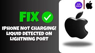 How to Fix Charging Not Available! Liquid has been Detected on Lightning Connector