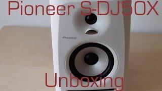 Pioneer Studio Monitors S-DJ50X || Unboxing