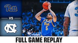 Pitt vs. North Carolina Full Game Replay | 2024-25 ACC Men's Basketball