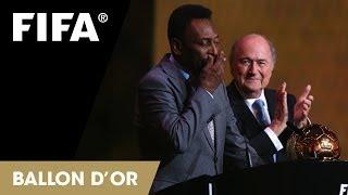 Pele | FIFA Ballon d'Or Prix d'Honneur Reaction