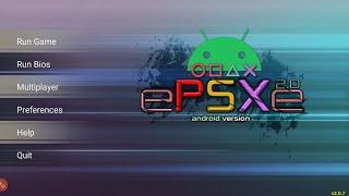 ePSXE for Android (Setup) Link in Description With Bios  ROM