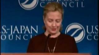 Secretary Clinton Delivers Remarks at the U.S.-Japan Council