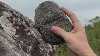 Rock gong (or bell rock) at Breidbach, district King William's Town: Eastern Cape, South Africa.