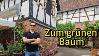 German Food: Zum Grünen Baum Restaurant in Michelstadt #germanfood #restaurant #michelstadt #germany