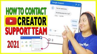 How to Contact Youtube Support Team 2021 | dyozapearl vlogs