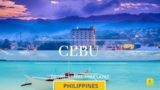 Cebu, Philippines –Drone, Aerial View and Time Lapse Video