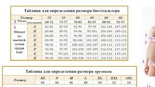 Как определить размер груди