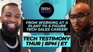 From Working At The Plant To 6 Figure Tech Career!