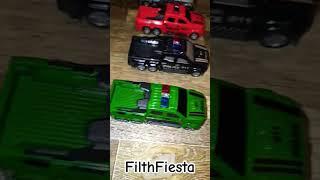 Crushing Mayhem! Toy Truck Destroys Everything  #Shorts