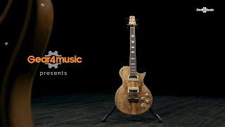 New Jersey Select Electric Guitar by Gear4music, Spalted Maple | Gear4music demo