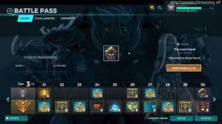 Paladins Patch 1.3 Battle Pass 2 All Items, All Levels, Free and Paid Path