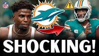 BREAKING NEWS! MIAMI DOLPHINS NEWS TODAY NFL 2025 MIKE MCDANIEL TUA TAGOVAILOA TYREEK HILL