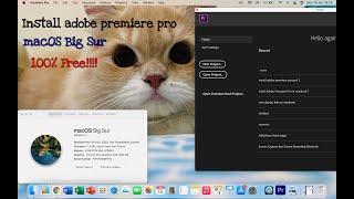 Cara Install Aplikasi Adobe Premiere Pro di Macbook macOS Big Sur! 100% Gampang dan Gratis! Part (1)