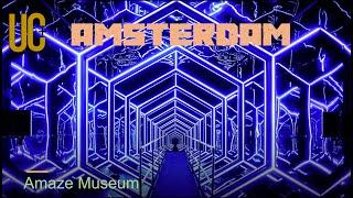 BREATHTAKING Amaze Amsterdam, an Immersive Audiovisual Experience, Amsterdam, Netherlands.