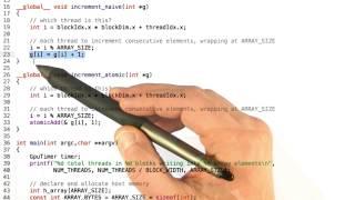 Atomic Memory Operations - Intro to Parallel Programming