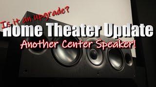 Home Theater Update: Another Center Speaker!