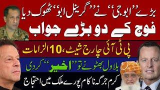 The Story behiend DG ISPR press conference  | Ikhtilaf-e-Raye With Iftikhar Kazmi | 2024