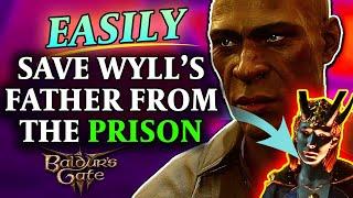 How to EASILY Save Wyll's Father from Underwater Prison in Baldur's Gate 3 (with Mizora)