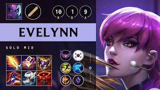 Evelynn Mid vs Hwei - KR Master Patch 25.S1.2