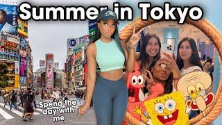 ️ SPEND THE DAY WITH ME SUMMER IN TOKYO! Running errands, Cool Cafes, Summer Check List