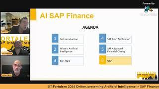 SITFOR 2024 -Artificial Intelligence in SAP Finance