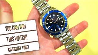 WATCH ADDICTION GIVEAWAY 2020 - Seiko 5 SRPB89 Automatic !