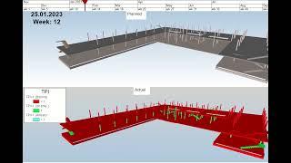 Time and Cost  4D & 5D by synchro Bentley #bim #bentley