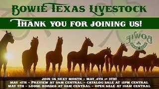 Bowie Texas Livestock April 7th Open Sale!