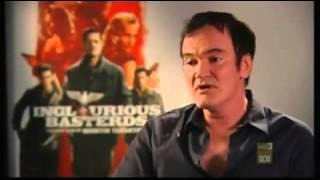 Quentin Tarantino Interview about Inglourious Basterds and movies