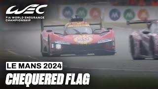 Chequered Flag Falls At Le Mans  I 2024 24 Hours of Le Mans I FIA WEC