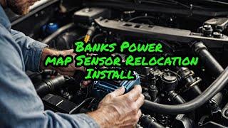 BANKS Power.  MAP Sensor Relocation 6.7 Powerstroke INSTALL How To