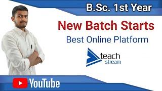 B.Sc. 1st year New Batch. Best coaching for bsc. how to prepare bsc exam. #bsc1stsemester #bsc