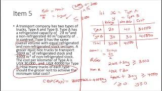 LINEAR  PROGRAMMING | SCENARIO BASED | FORMULATING CONSTRAINTS| INEQUALITY PHRASES -  NEW CURRICULUM