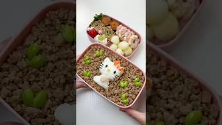ASMRMake My Bento with Me#asmr #lunchbox #ramen
