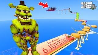 ГТА 5 ФНАФ АНИМАТРОНИКИ - ЕСЛИ НЕ ПРЫГНЕШЬ - ПОЛУЧИШЬ В НОС! МОДЫ FNAF GTA 5