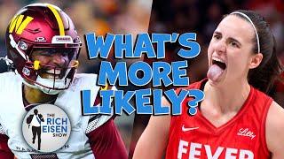 What’s More Likely: Rich Eisen Talks Seahawks, Yankees, NBA Finals, Caitlin Clark, Devers and More