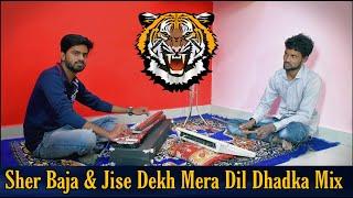 Sher baja mix Jise Dekh mera dil dhadka by Pravesh Dhobre|Banjo and octapad Mix|