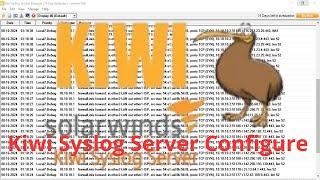 How to Configure Log Server Through Kiwi Syslog Software.